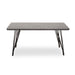 Anube Dark Grey Wood Rectangle Table 160cms X 90cms - Decor Interiors -  House & Home