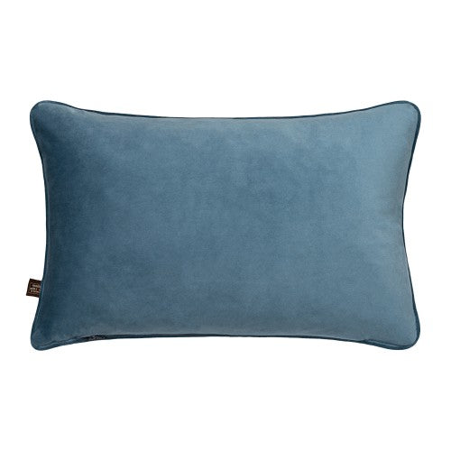 Avianna Chair & Sofa Cushion - Cream & Blue - 35 cm x 50 cm