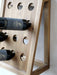 Wooden Wall Mounted Wine Rack - Decor Interiors -  House & Home