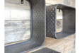 Set of 3 Corrugated Metal Wall Shelves - Decor Interiors -  House & Home