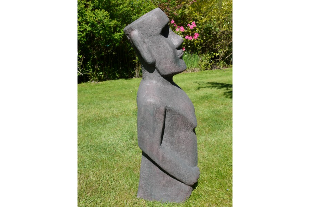Easter Island Man Garden Statue - Decor Interiors -  House & Home