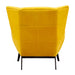 Bella Yellow Fabric Armchair - Decor Interiors -  House & Home