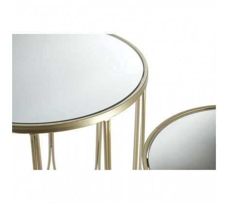 Avantis Mirrored Top Tables - Decor Interiors -  House & Home