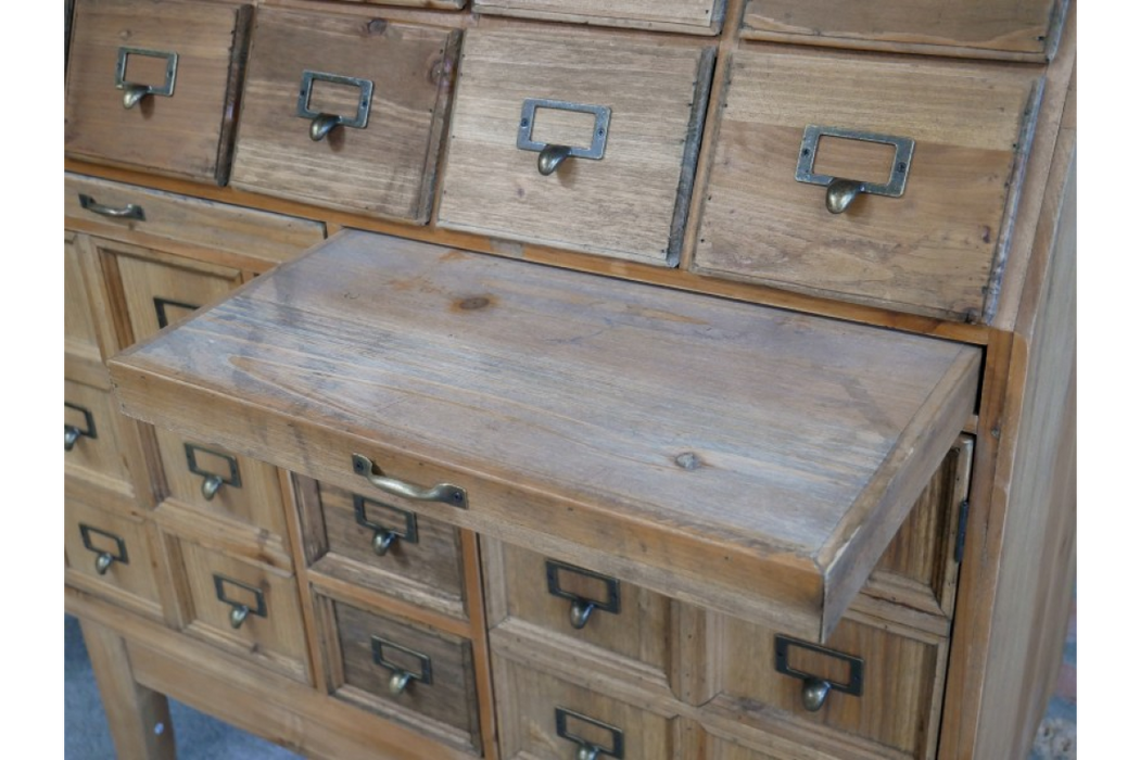 Rustic Wooden Apothecary Multi Drawer / Cabinet