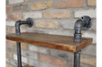 Wood & Metal Industrial Style Pipe Wall Shelving - Decor Interiors -  House & Home