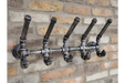 Distressed Pipe Coat Hooks - Decor Interiors -  House & Home