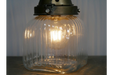 Glass & Bronze Metal Lantern / Table Lamp - Decor Interiors -  House & Home
