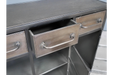 The Works - Industrial Black & Bronze Metal Multi Drawer Cabinet - Decor Interiors -  House & Home