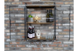 Wall Wine Cabinet/Shelving Unit - Decor Interiors -  House & Home