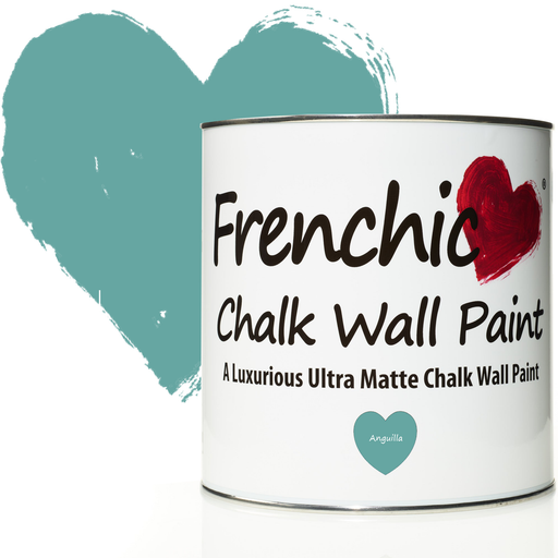 Teal Chalk Wall Paint - Ultra-Matte & Scrubbable