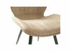 Alfa Moleskin Oyster Ribbed Dining Chair - Decor Interiors -  House & Home
