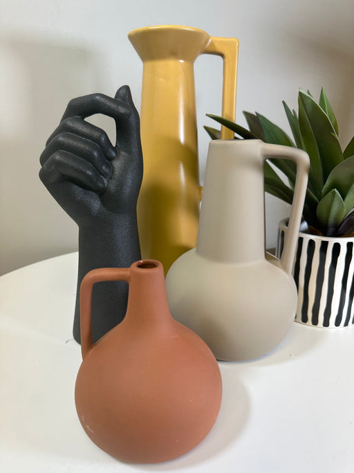 Ceramic Vase, Soft Stone