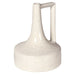 Bud Small Vase, White Ceramic, Crackle Effect 