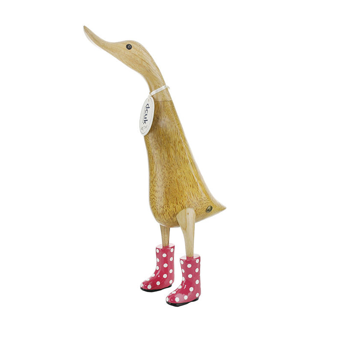 DCUK - Spotty Welly's Duckling – Pink