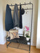 Distressed Black Metal Coat Stand with 2 Drawers - Decor Interiors -  House & Home