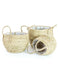 Rustic Weaved Baskets / Planters - Set of 3 - Decor Interiors -  House & Home