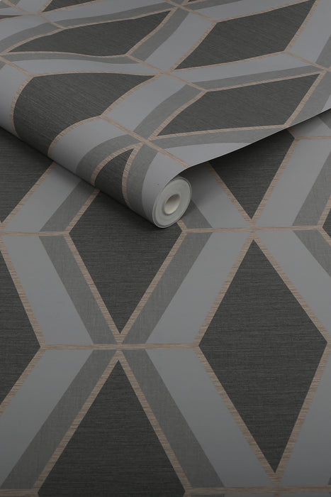 Next Wallpaper -  Optical Triangle Grey