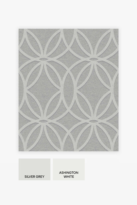 Next Wallpaper -  Luxe Eclipse Grey