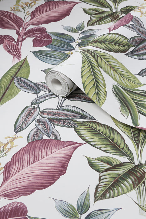 Next Wallpaper -  Fantasy Rainforest Leaves Multi