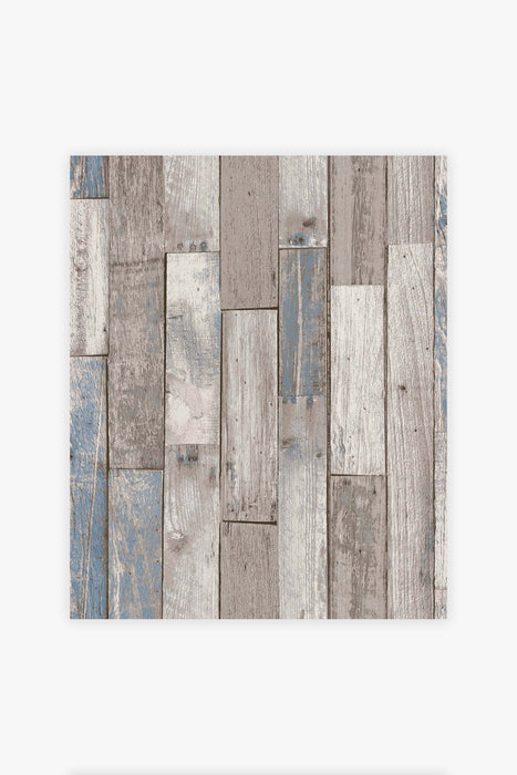 Next Wallpaper -  Distressed Wood Plank Neutral Blue