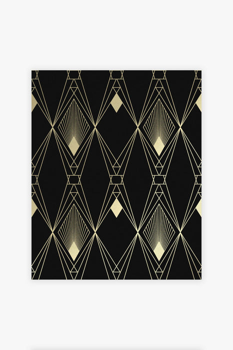 Next Wallpaper -  Deco Geometric Black