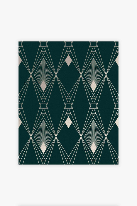 Next Wallpaper -  Deco Geometric Teal