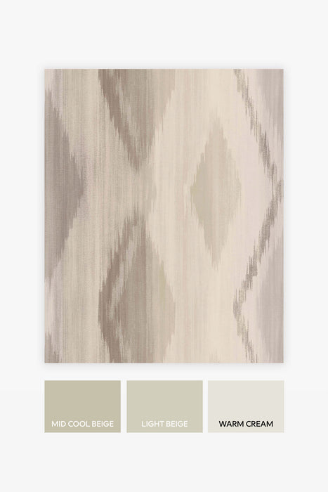 Next Wallpaper -  Abstract Ikat Neutral