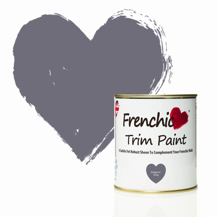 Frenchic Wood & Metal Satin Finish Trim Paint - Gorgeous Grey