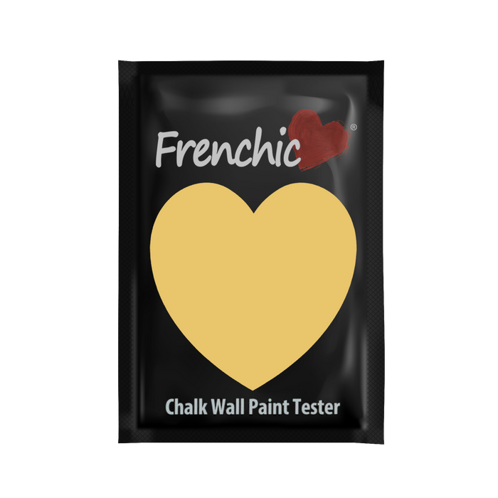 Frenchic Chalk Wall Paint Samples - Hot As Mustard
