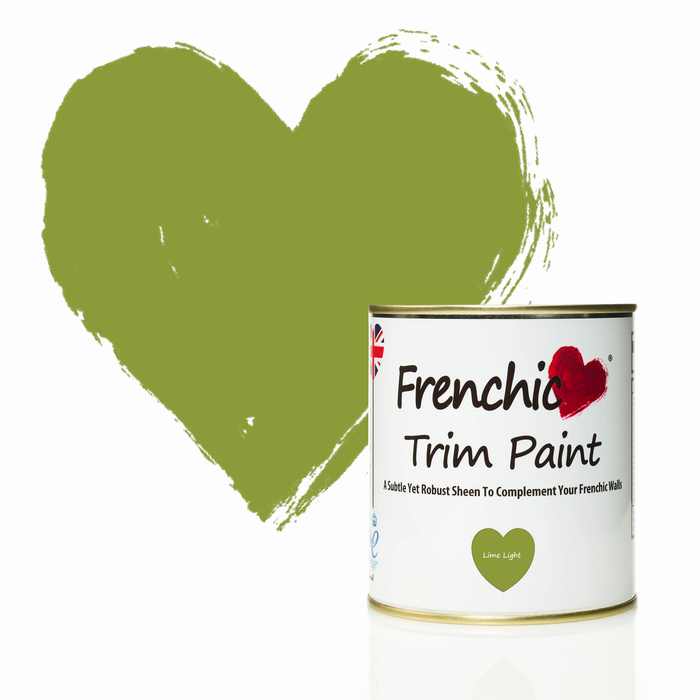 Frenchic Wood & Metal Satin Finish Trim Paint - Lime Light