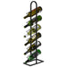 Industrial Style 6 Bottle Metal Wine Rack - Decor Interiors -  House & Home