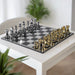 Oversized Sliver & Gold Chess Set - Decor Interiors -  House & Home