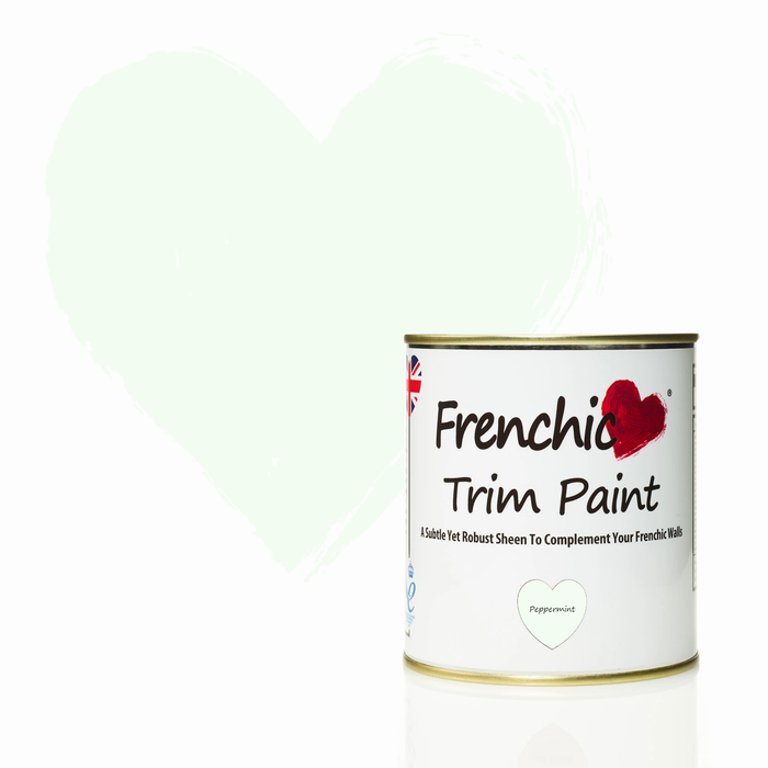 Frenchic Wood & Metal Satin Finish Trim Paint - Peppermint