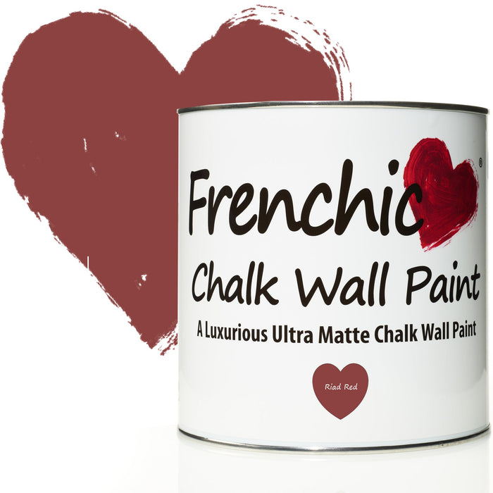 Frenchic Chalk Wall Paint - Riad Red