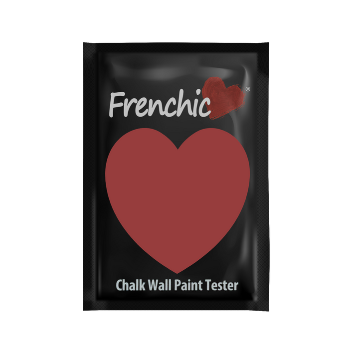 Frenchic Chalk Wall Paint Samples - Riad Red