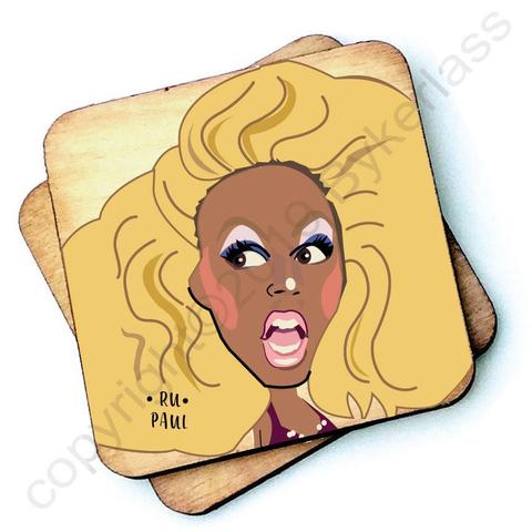 RuPaul Character - Wooden Coasters - Decor Interiors -  House & Home