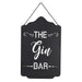 The Gin Bar Metal Sign - Decor Interiors -  House & Home