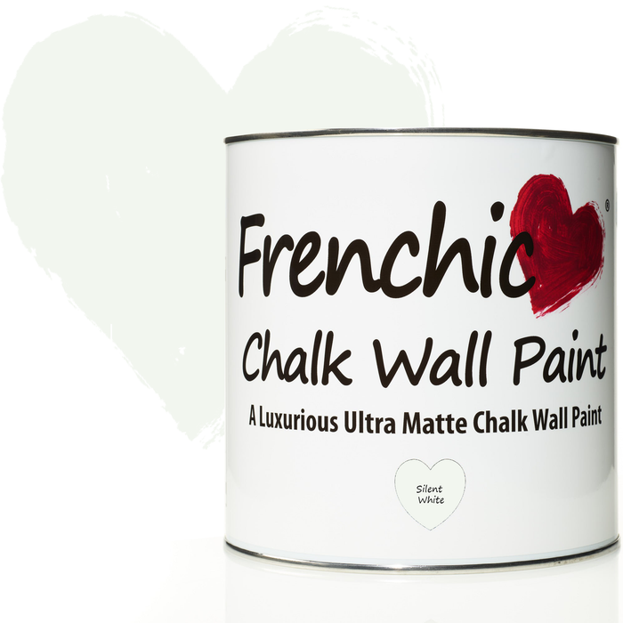 Frenchic Chalk Wall Paint - Silent White
