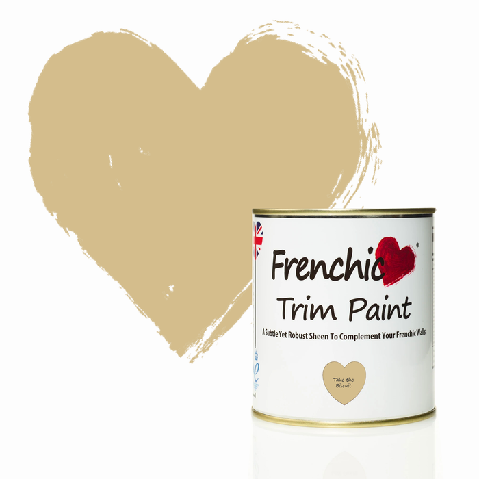 Frenchic Wood & Metal Satin Finish Trim Paint - Take the Biscuit