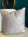 Malini Crackle Blush Cushion 43 x 43cm - Decor Interiors -  House & Home