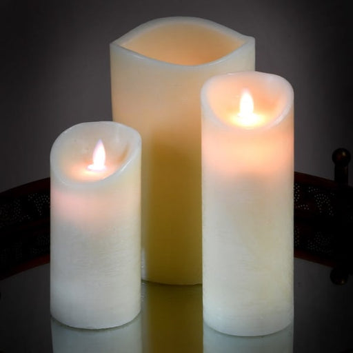 10cm Ivory LED Candle - Decor Interiors -  House & Home