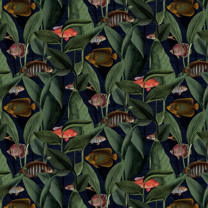 Graham & Brown Aquarium Deep Sea Wallpaper