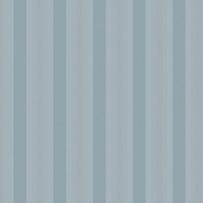 Graham & Brown Lagom Stripe Deep Sky Wallpaper