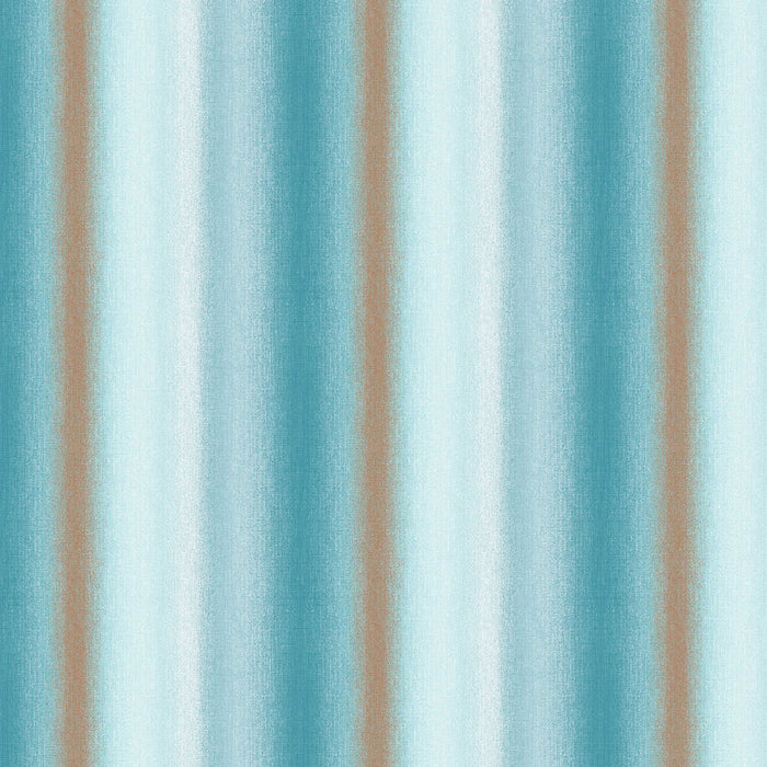 Graham & Brown Wild Flower Stripe Teal Wallpaper