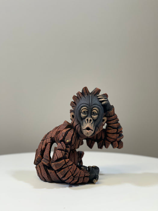 Baby Orangutan 'Oh' Sculpture