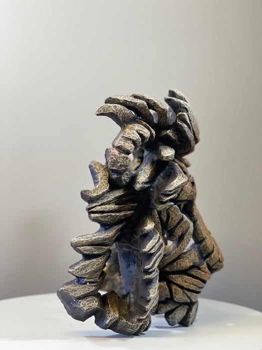 Savannah Lion Bust Sculpture