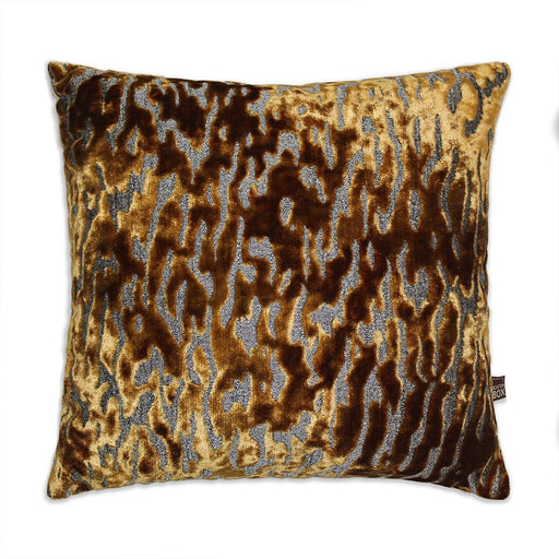 Tigris 43x43cm Cushion, Antique Gold - Decor Interiors -  House & Home