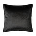 Bellini Velour  Cushion, Black - Decor Interiors -  House & Home