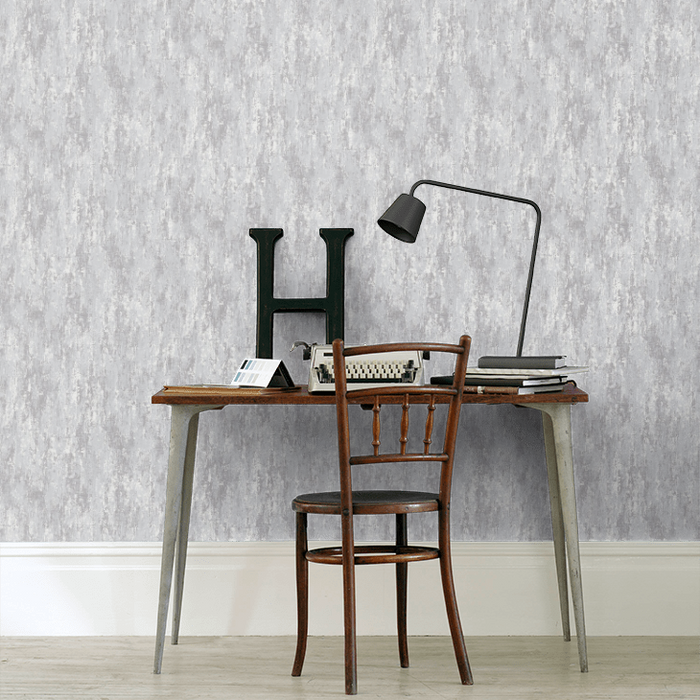 Laura Ashley Whinfell Wallpaper - Silver